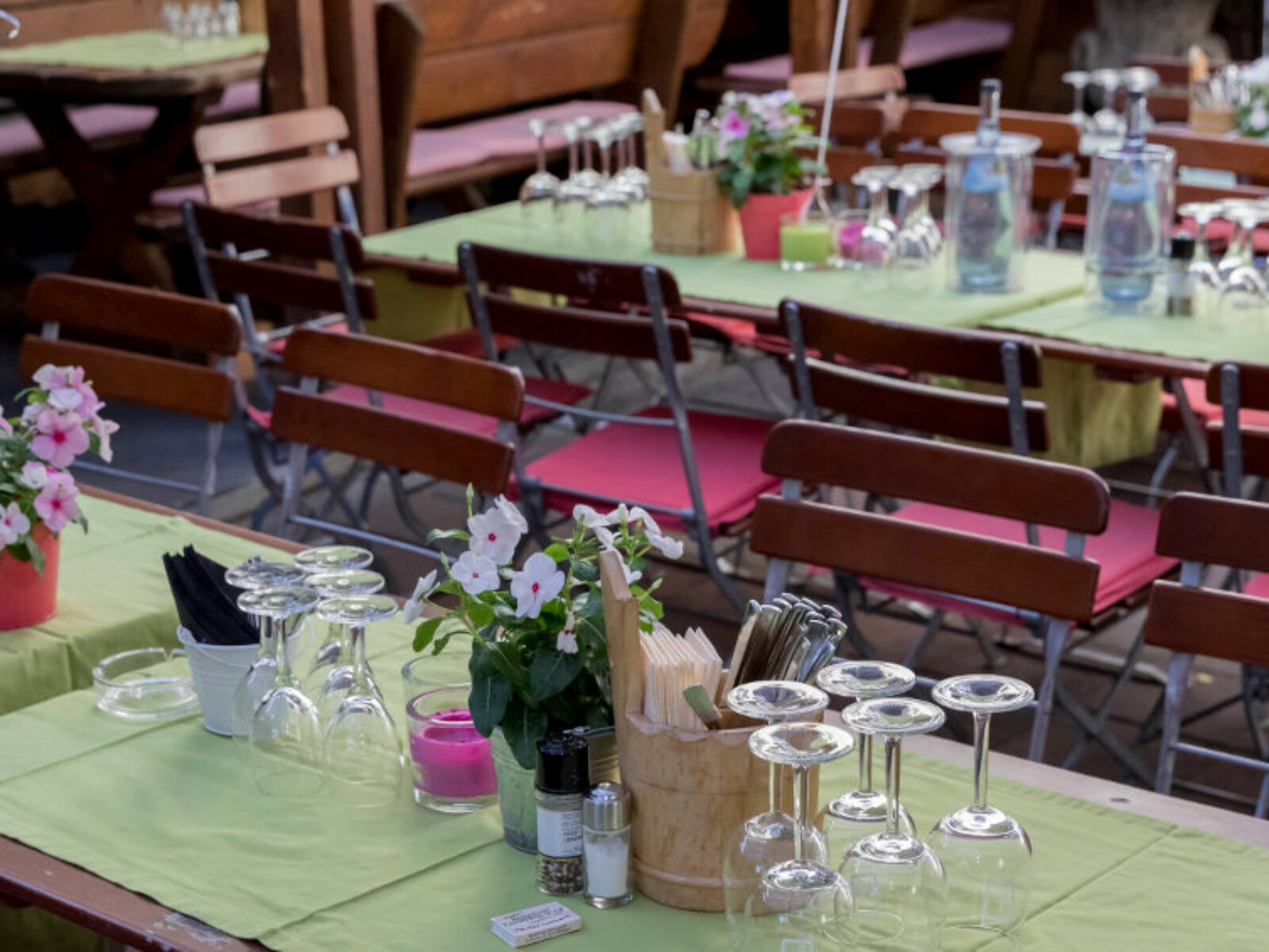 Biergarten in Stuttgart City - Restaurant Tauberquelle