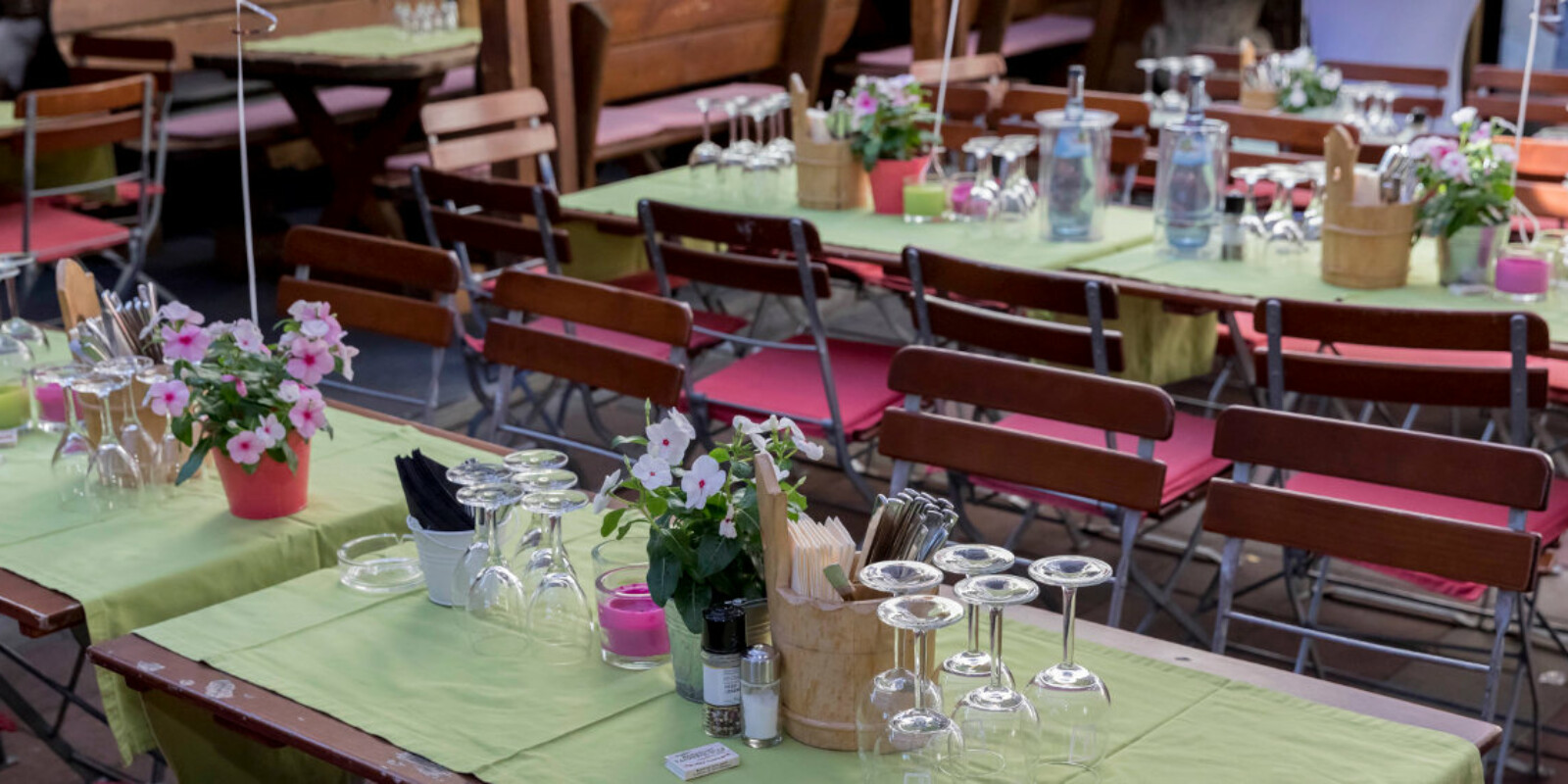 Biergarten in Stuttgart City - Restaurant Tauberquelle