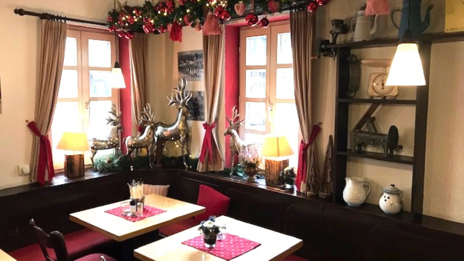 Weihnachtsessen und Weihnachtsfeier im Restaurant Tauberquelle Stuttgart