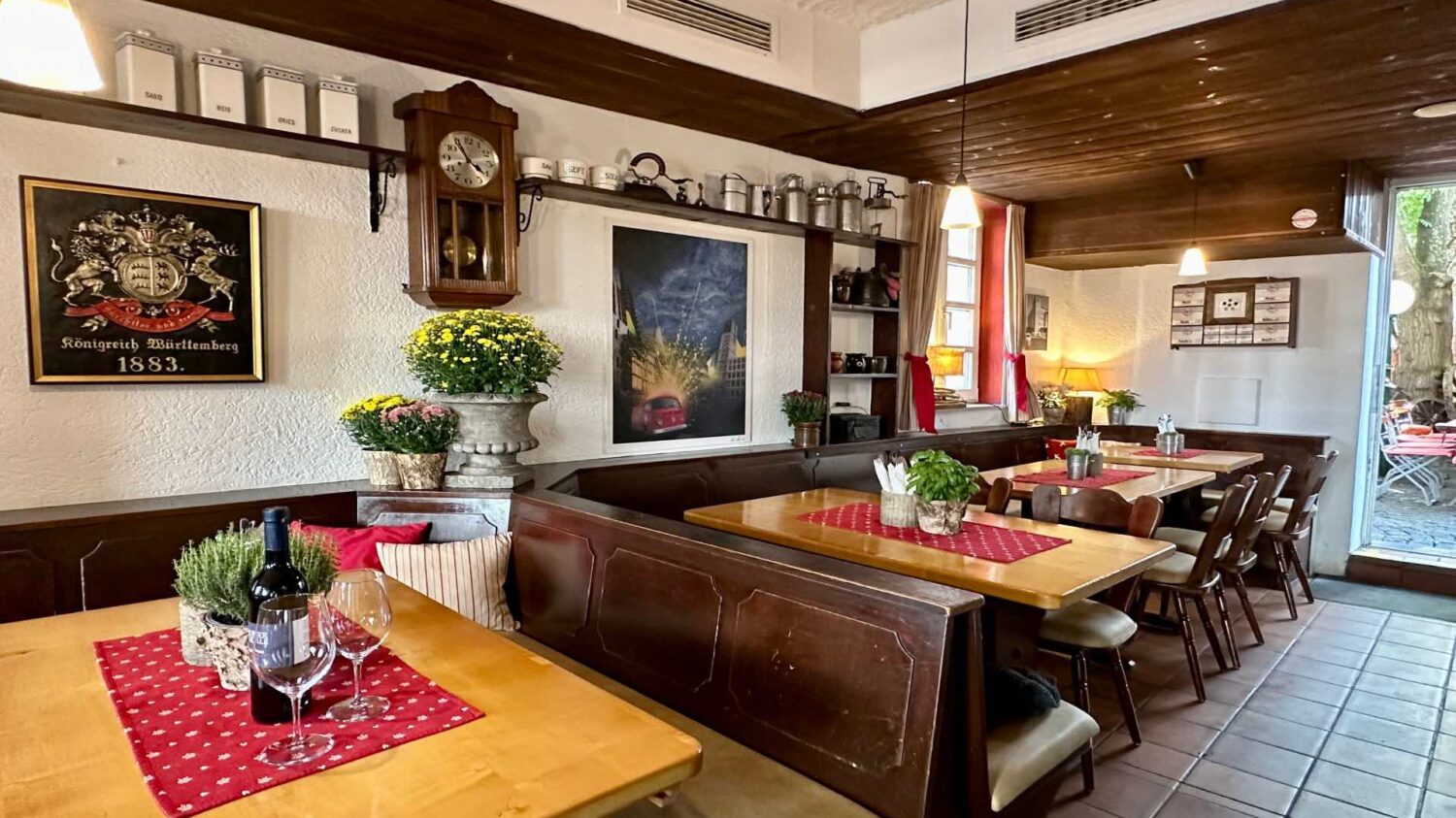 Restaurant in Stuttgart - beste Lage direkt in der Stadtmitte - schwäbische Küche - traditionelle Speisen