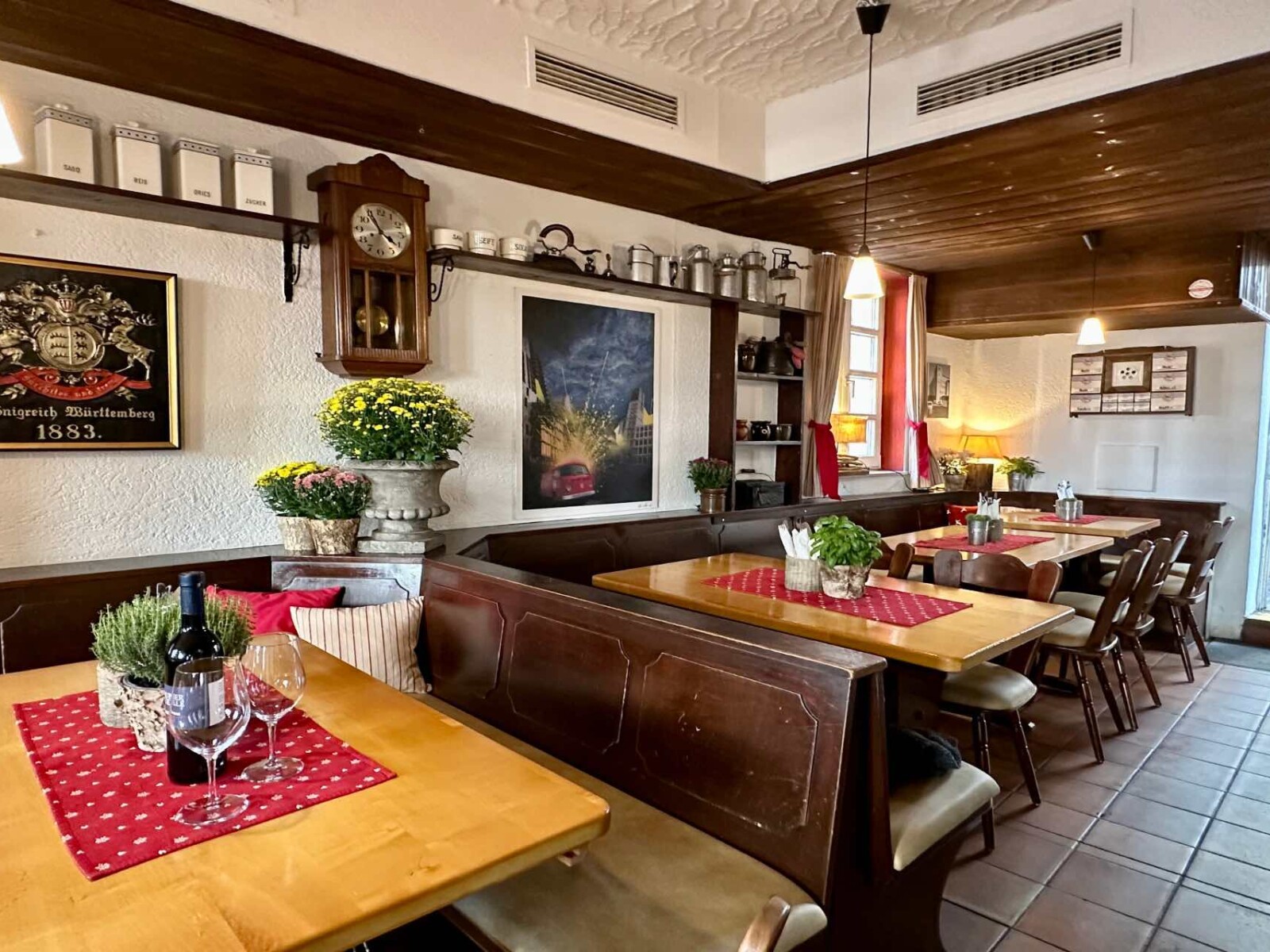 Restaurant in Stuttgart - beste Lage direkt in der Stadtmitte - schwäbische Küche - traditionelle Speisen