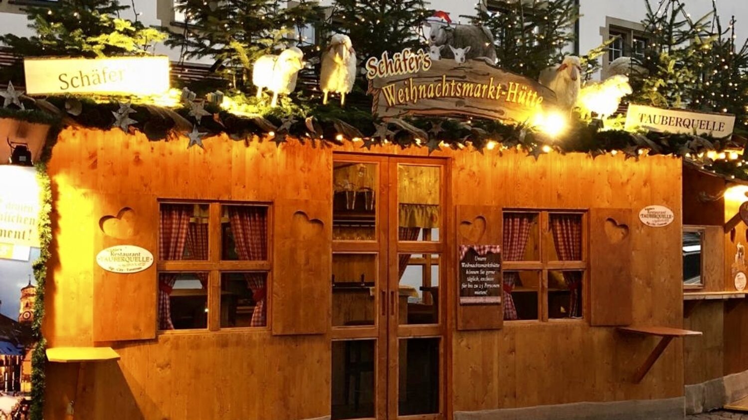 Weihnachtsmarkt Stuttgart - NEU Weihnachtsmarkt Hütte Schäfer
